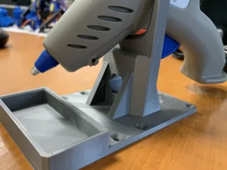 hot glue gun stand