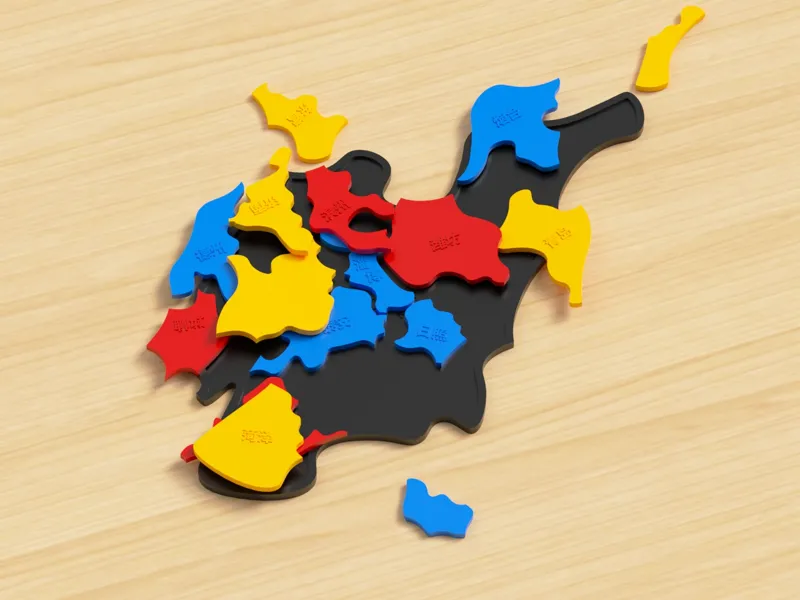 山东省-拼图