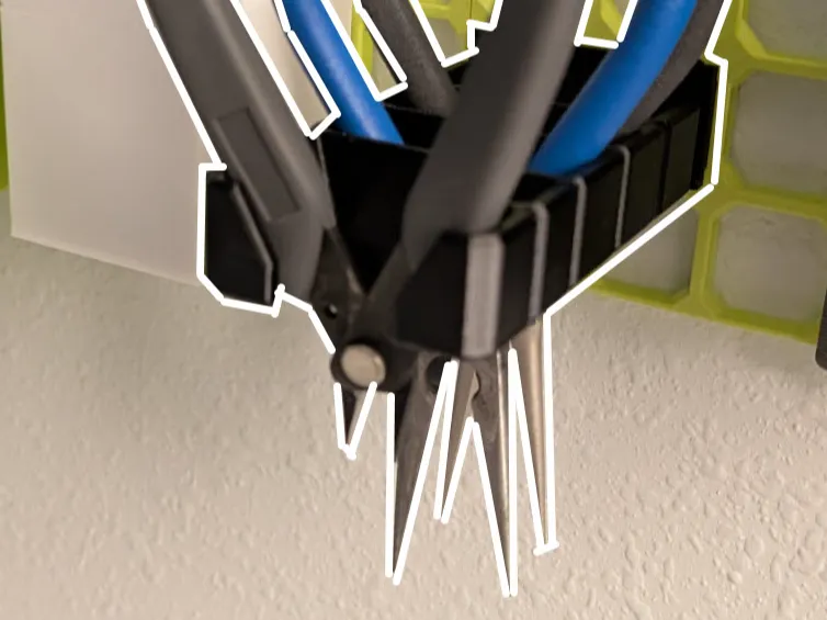 Opengrid - wire cutter/plier holder