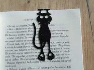 marque page chat