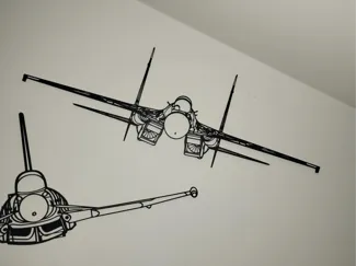 Sukhoi Su-33 Flanker-D 2D wall art
