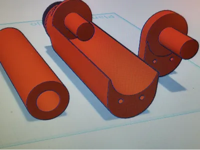ROTARY FILAMENT HOLDER FOR ELEGOO NEPTUNE 4