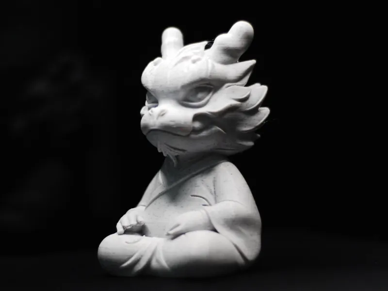 龙居士   冥想的小龙人