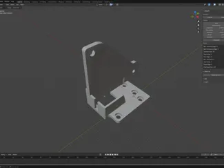 Ender 3 s1 5015 Hotend Fan Duct
