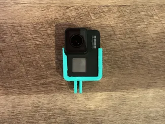 Vertical GoPro Hero 5/6/7 easy fit half case 