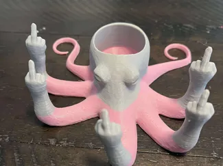 Fuckofftopus Planter