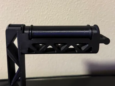Spool holder upgrade for FlashForge AM5M enclosure