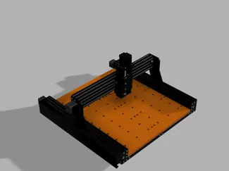 TTC 450 Fräse – Basis 3D-Modell