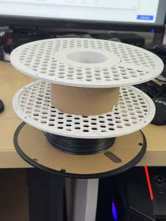 Bambu Spool for Polymaker/eSUN cardboard spools