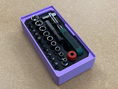 Gridfinity LIDL Parkside Precision Tool Set