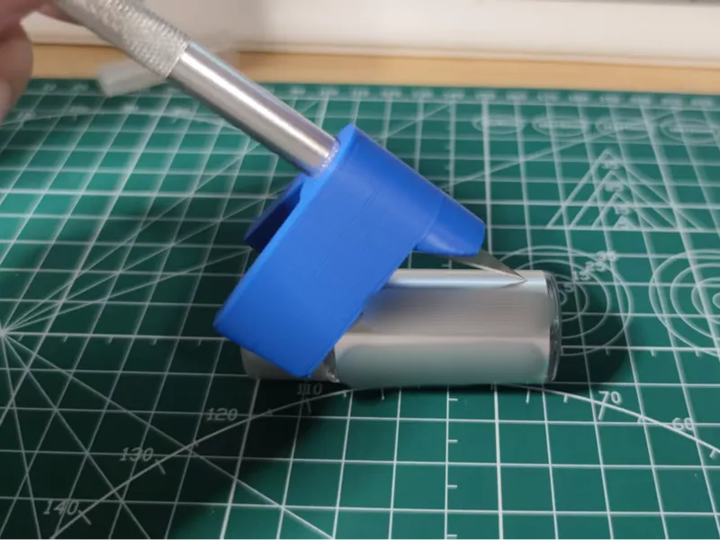 圆管表面切割辅助工具