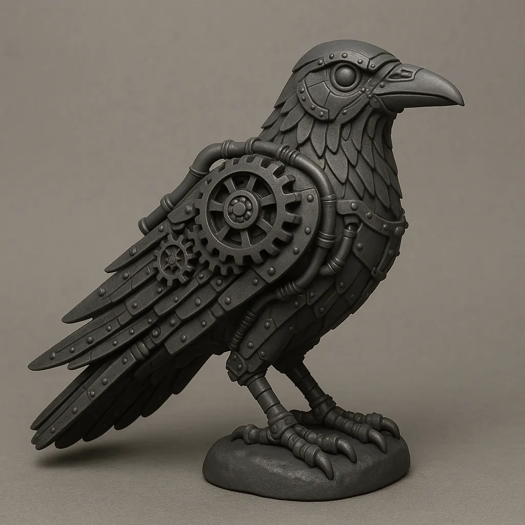 Corbeau steampunk