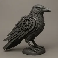 Corbeau steampunk — photo 1
