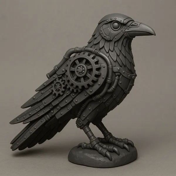 Corbeau steampunk