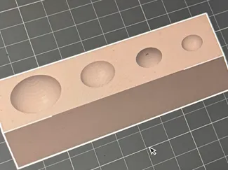 Perlen Halter für den Laser 