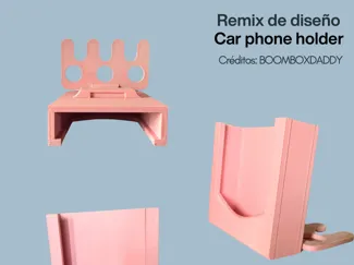 Remake car phone holder 