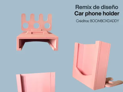 Remake car phone holder 