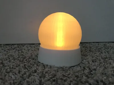 Tealight Compatible Snow Globe V1.0