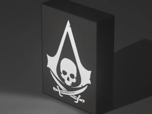Assassins creed blackflag logo lightbox