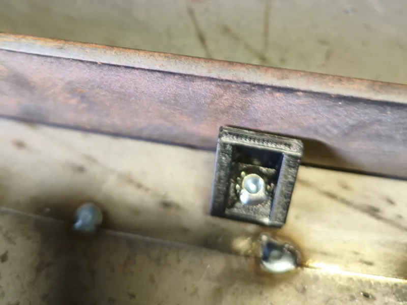 Mounting Bracket for Flat Bar Plasma Table Support