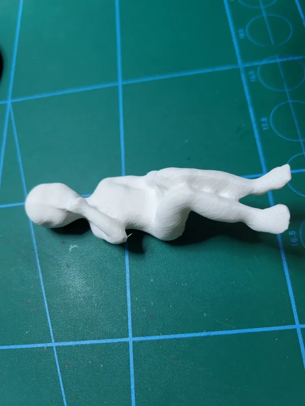 Alien Sitting sculpture
