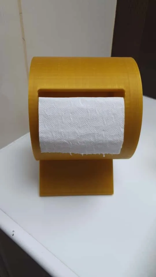 Desktop Toilet Paper Holder Dispensing Innovation