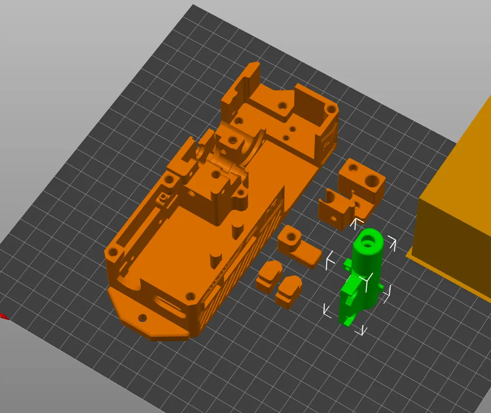 Remix of Mellow's LLL Plus filament buffer - Free 3D Print Model