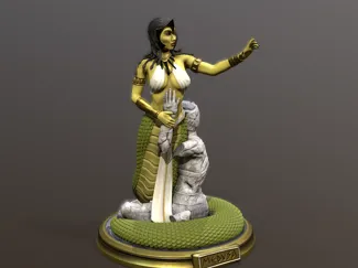 Medusa Statue figurine Gorgon