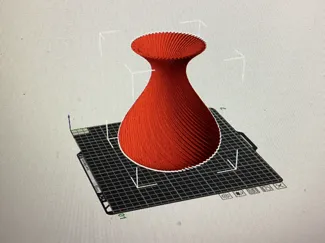 Spiral vase
