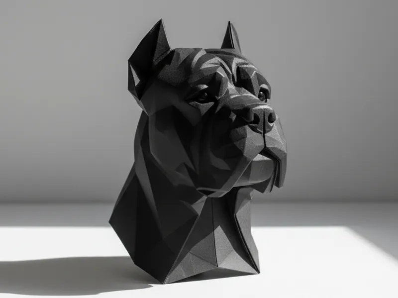 CaneCorso_Head_Bust-Origami