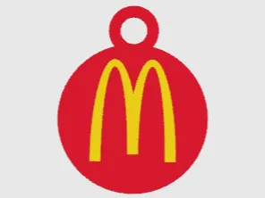 McDonalds Keychain