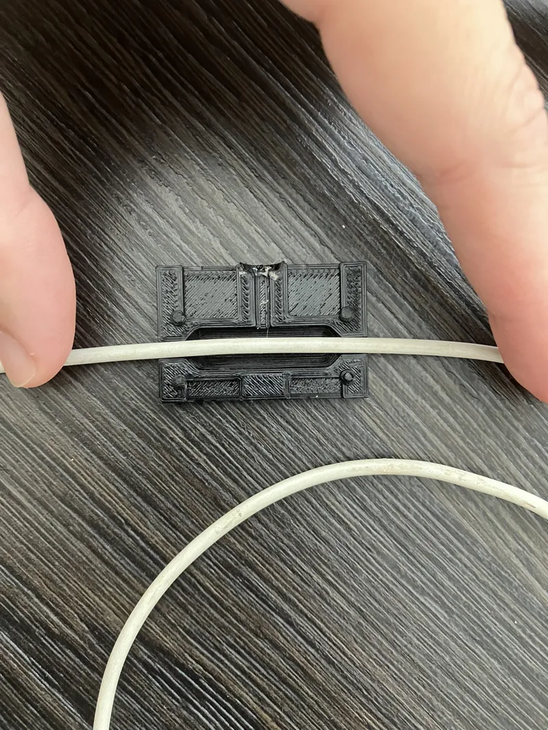 Hot Glue Mold for iPhone Cable Repair