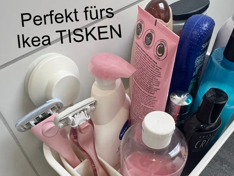 Rasierer Ablage fürs Ikea TISKEN 