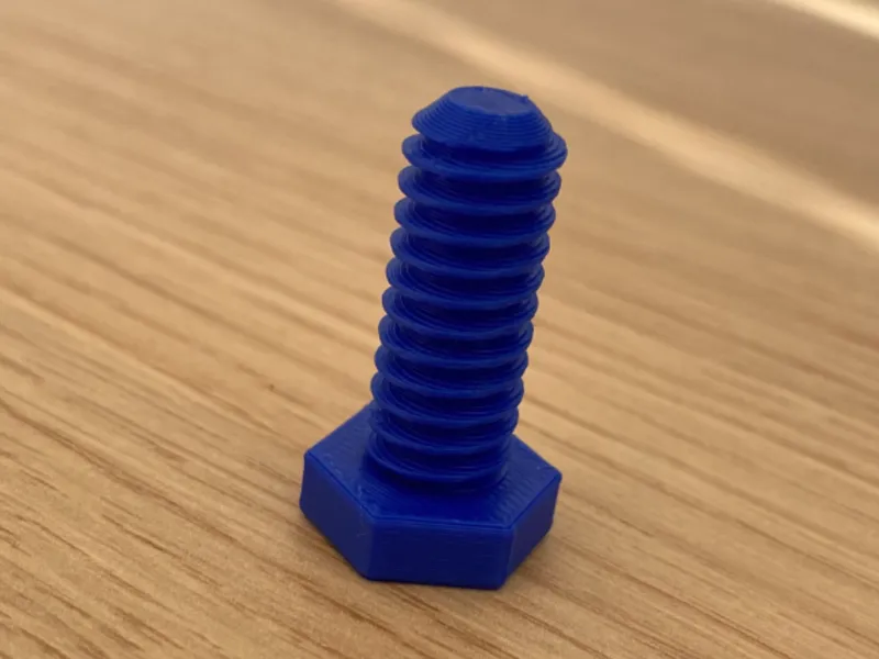Hex Bolt (not to any set scale) For Prop Use