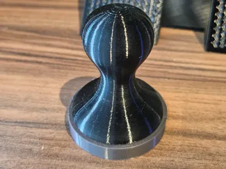 Coffee piston stamper