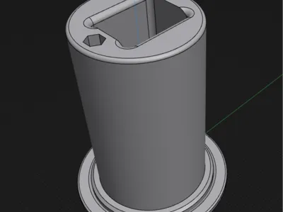 holder for electrical tape,hex key