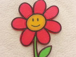 Flor sonriente