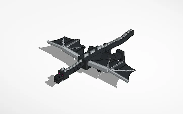 Minecraft ender dragon - Free 3D Print Model - MakerWorld