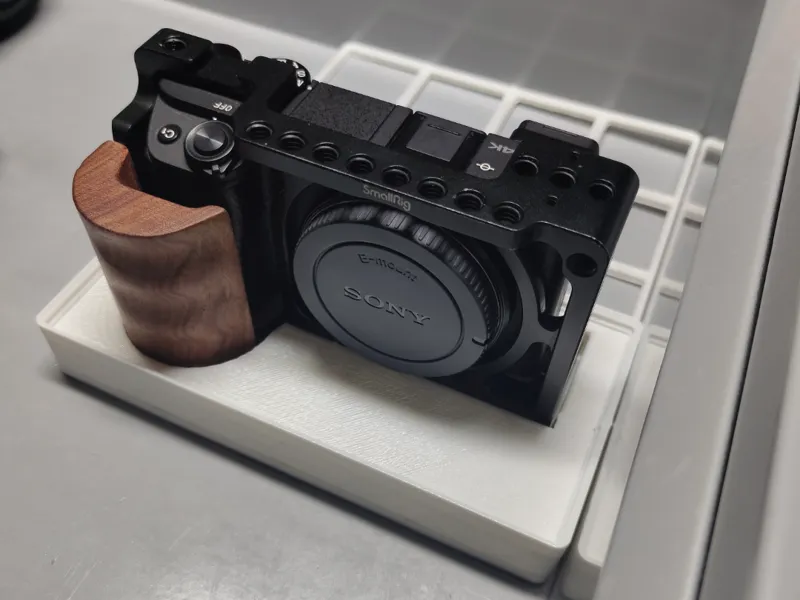 Gridfinity for Sony a6000series + cage