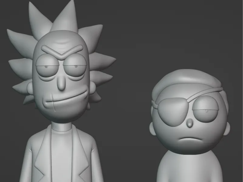 Evil Rick and Evil Morty