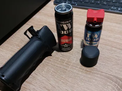 Pepper Spray Adapter RSG6 CS Gas