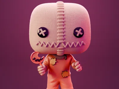 Sam Chibi - Trick ' r Treat Halloween 3D STL