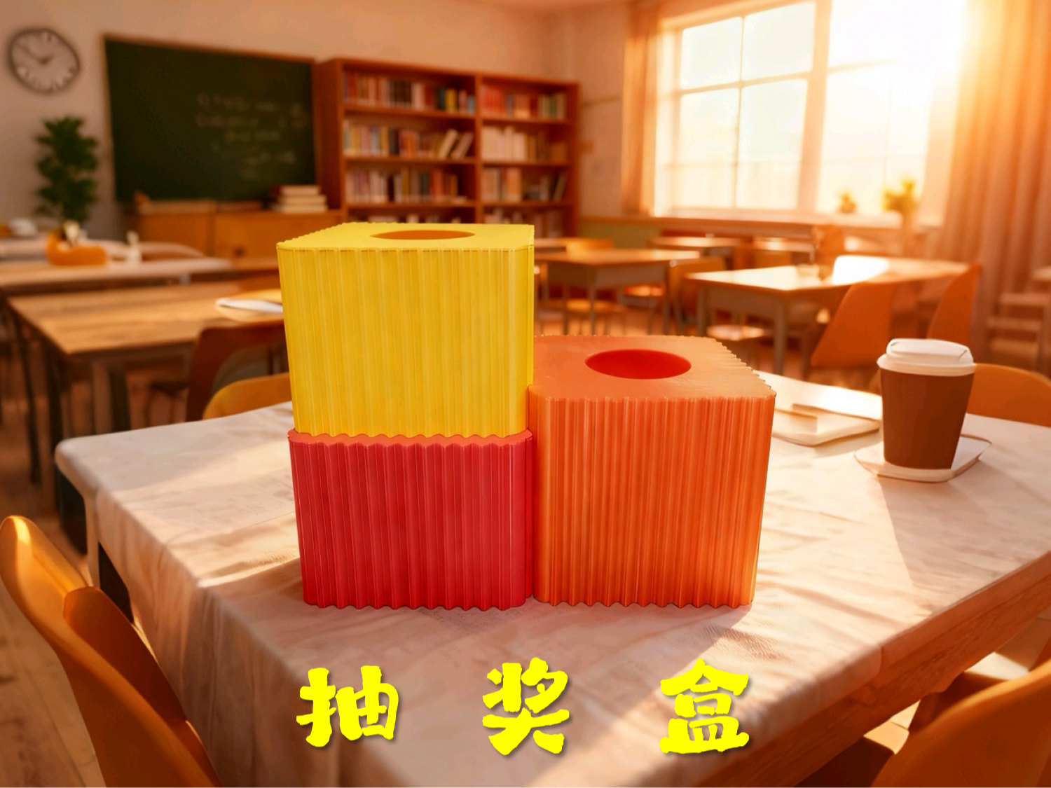 【盒子类】抽奖箱-收纳箱-道具箱