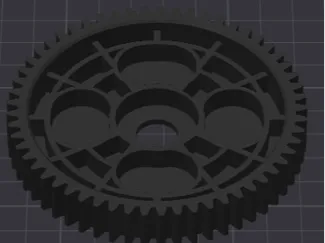 Baja 5b Main Gear accurately scaled for ABS