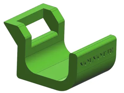 Charging Cable Hook, Volvo EX30 trunk