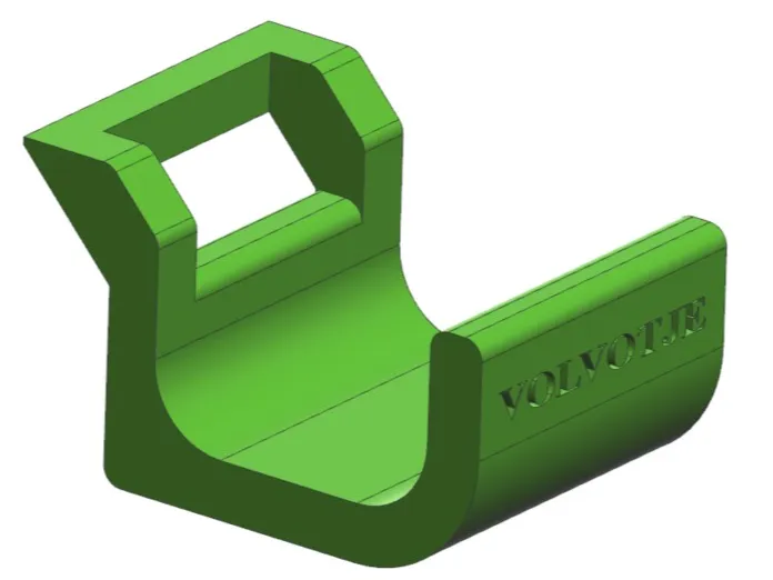 Charging Cable Hook, Volvo EX30 trunk
