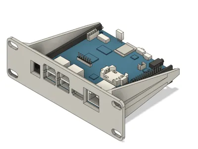 odroid n2+ 6 inch rack mount
