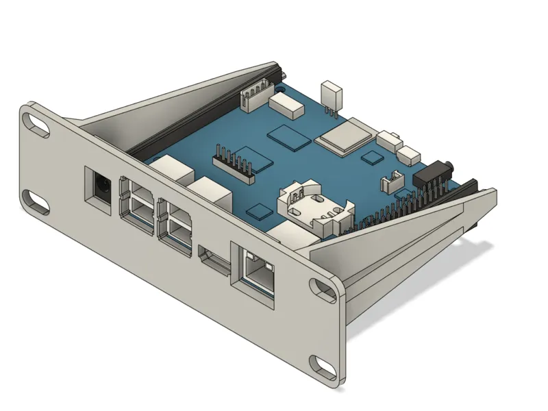 odroid n2+ 6 inch rack mount