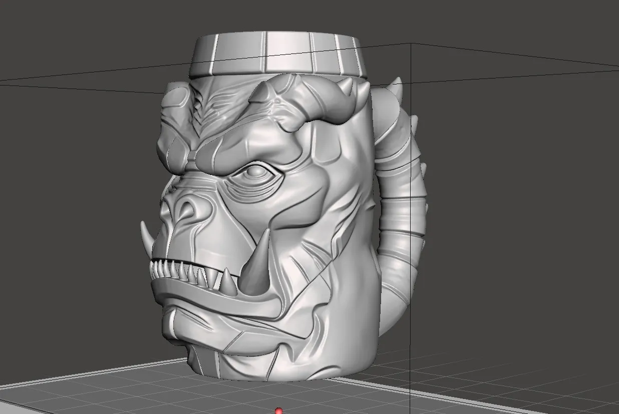 Ogre Can Holder Beer Mug