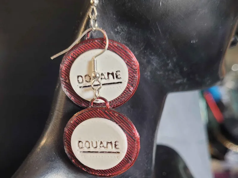 Boucle d'oreille DOUANE